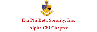 Eta Phi Beta Sorority, Inc. Alpha Chi Chapter